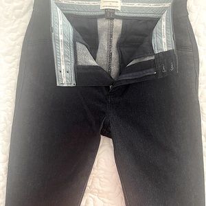 Anthropologies essential trouser flare in soft denim. 4 slash pockets NWOT